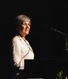 Photo 1: Speech by Silvia Thalmann-Gut