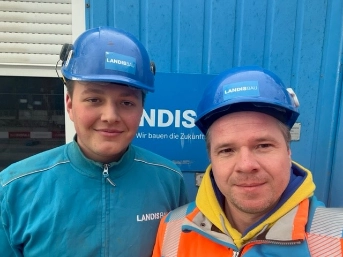 Gino Soso und Thomas Herre, Landis Bau AG