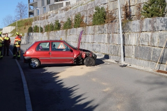 Unfallstelle Gulmstrasse