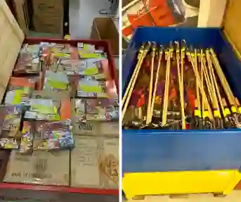 Feuerwerk falsch gelagert