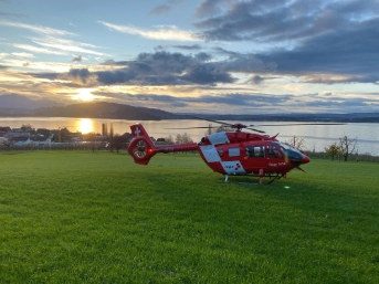Doppelter Rega-Einsatz im Kanton Zug
