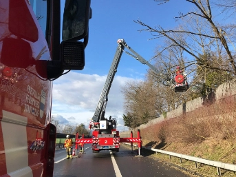 Kanton Zug: Sturmtief "Sabine" - Medienmitteilung 1