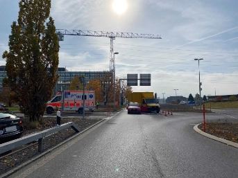 Verkehrsbehinderungen nach Auffahrunfall