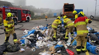 Akku-Batterien sorgen für Feuerwehreinsatz