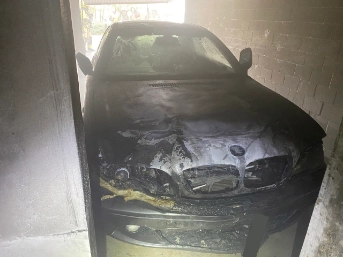 Das Auto erlitt Totalschaden