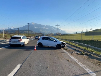 Auffahrunfall Artherstrasse