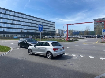 Verkehrsunfall Aabachstrasse