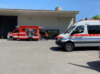 Feuerwehreinsatz in JVA Bostadel
