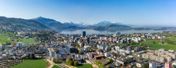 Panoramafoto Zug